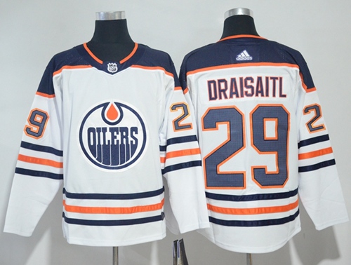 Adidas Oilers #29 Leon Draisaitl White Road Authentic Stitched NHL Jersey Adidas Oilers #29 Leon Draisaitl White Road Authentic Stitched NHL Jersey
