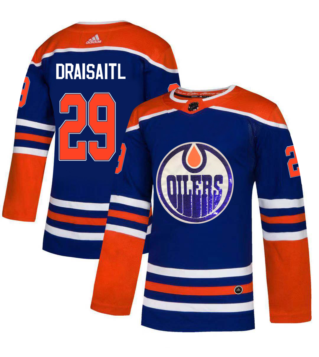Adidas Oilers #29 Leon Draisaitl Royal Blue Sequin Embroidery Fashion Stitched NHL Jersey Adidas Oilers #29 Leon Draisaitl Royal Blue Sequin Embroidery Fashion Stitched NHL Jersey