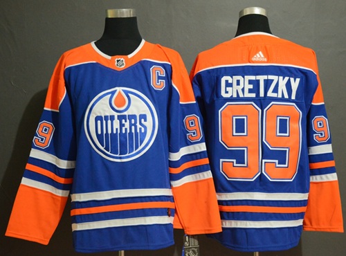 Adidas Oilers #99 Wayne Gretzky Royal Blue Alternate Authentic Stitched NHL Jersey Adidas Oilers #99 Wayne Gretzky Royal Blue Alternate Authentic Stitched NHL Jersey