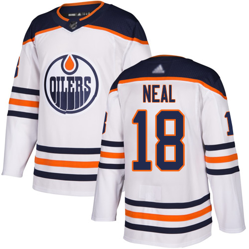 Adidas Oilers #18 James Neal White Road Authentic Stitched NHL Jersey Adidas Oilers #18 James Neal White Road Authentic Stitched NHL Jersey