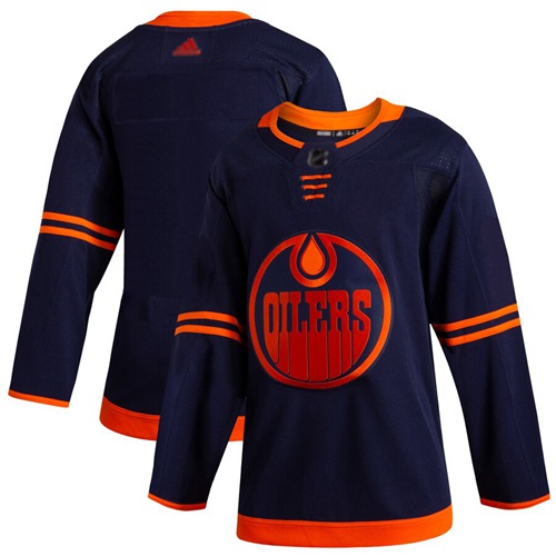 Adidas Oilers Blank Navy Alternate Authentic Stitched NHL Jersey Adidas Oilers Blank Navy Alternate Authentic Stitched NHL Jersey