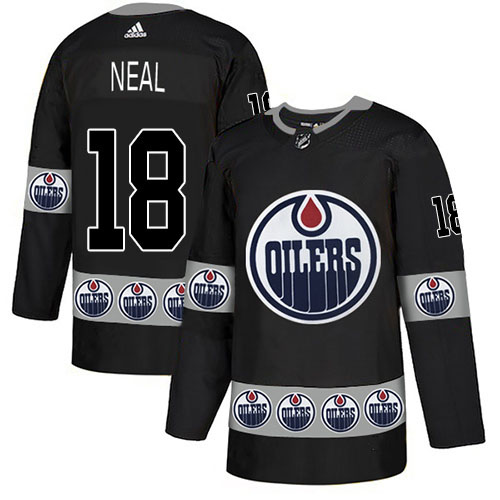 Adidas Oilers #18 James Neal Black Authentic Team Logo Fashion Stitched NHL Jersey Adidas Oilers #18 James Neal Black Authentic Team Logo Fashion Stitched NHL Jersey