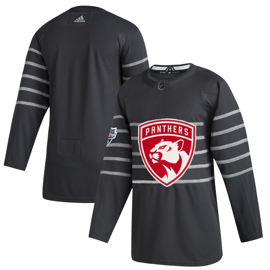 Men's Florida Panthers Adidas Gray 2020 NHL All-Star Game Authentic Jersey