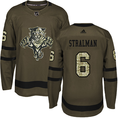 Adidas Panthers #6 Anton Stralman Green Salute to Service Stitched NHL Jersey Adidas Panthers #6 Anton Stralman Green Salute to Service Stitched NHL Jersey