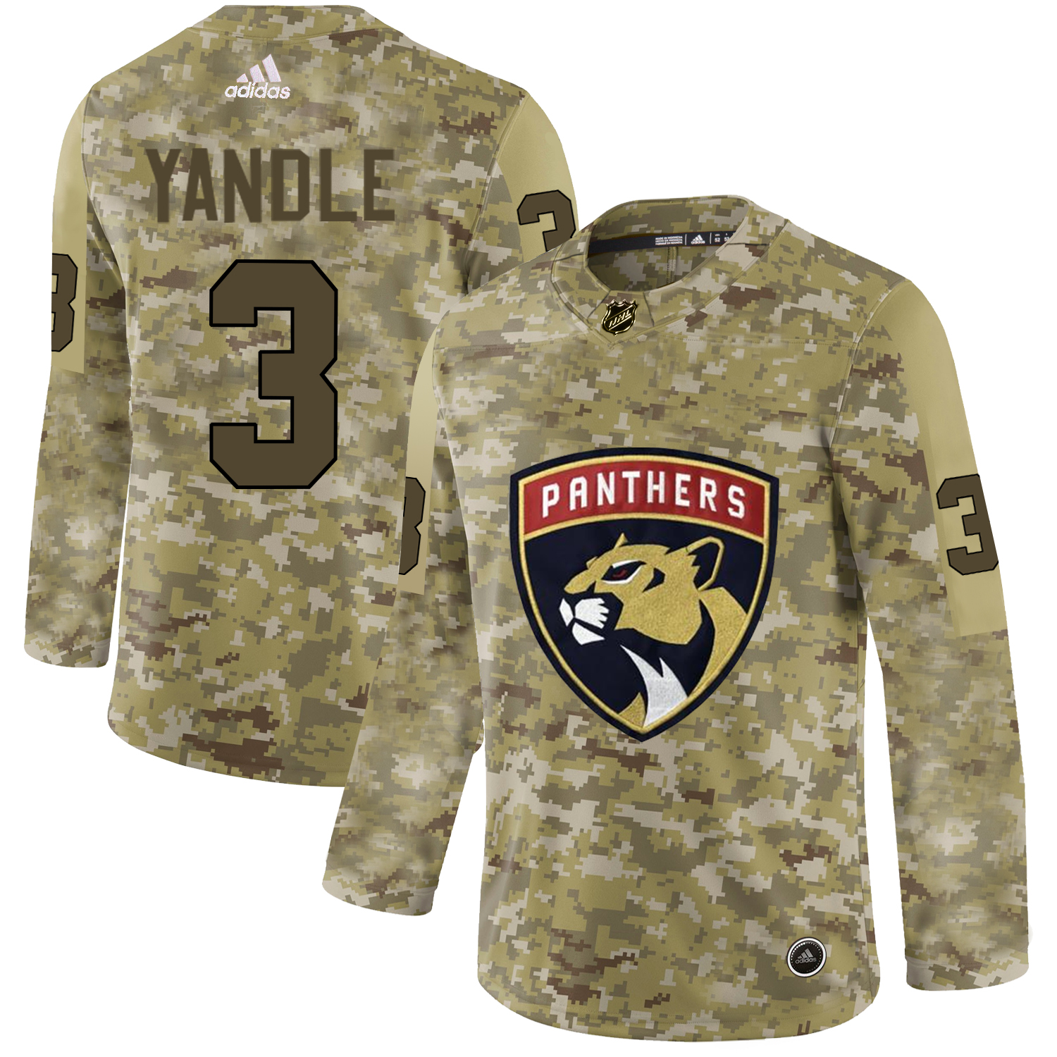 Adidas Panthers #3 Keith Yandle Camo Authentic Stitched NHL Jersey Adidas Panthers #3 Keith Yandle Camo Authentic Stitched NHL Jersey