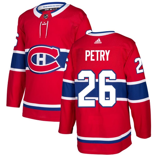 Adidas Canadiens #26 Jeff Petry Red Home Authentic Stitched NHL Jersey Adidas Canadiens #26 Jeff Petry Red Home Authentic Stitched NHL Jersey