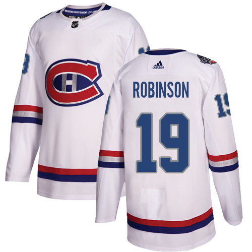 Adidas Canadiens #19 Larry Robinson White Authentic 2017 100 Classic Stitched NHL Jersey Adidas Canadiens #19 Larry Robinson White Authentic 2017 100 Classic Stitched NHL Jersey