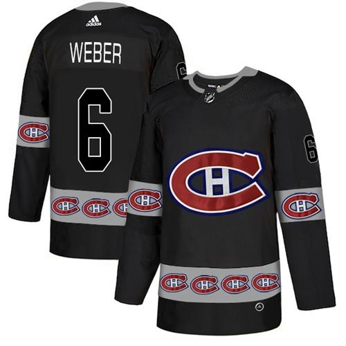 Adidas Canadiens #6 Shea Weber Black Authentic Team Logo Fashion Stitched NHL Jersey Adidas Canadiens #6 Shea Weber Black Authentic Team Logo Fashion Stitched NHL Jersey