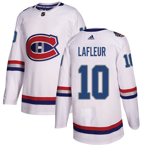 Adidas Canadiens #10 Guy Lafleur White Authentic 2017 100 Classic Stitched NHL Jersey Adidas Canadiens #10 Guy Lafleur White Authentic 2017 100 Classic Stitched NHL Jersey