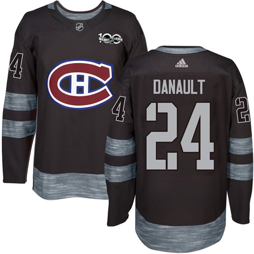 Adidas Canadiens #24 Phillip Danault Black 1917-2017 100th Anniversary Stitched NHL Jersey Adidas Canadiens #24 Phillip Danault Black 1917-2017 100th Anniversary Stitched NHL Jersey