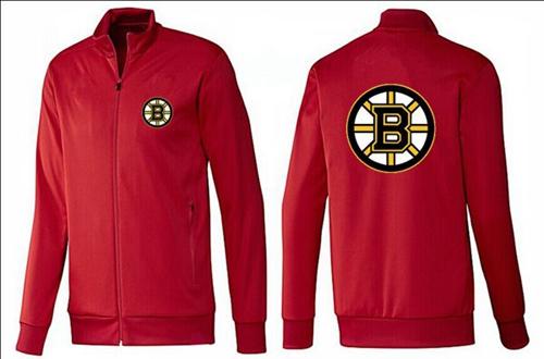 NHL Boston Bruins Zip Jackets Red NHL Boston Bruins Zip Jackets Red
