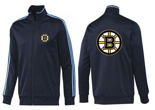NHL Boston Bruins Zip Jackets Dark Blue-2 NHL Boston Bruins Zip Jackets Dark Blue-2