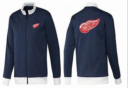 NHL Detroit Red Wings Zip Jackets Dark Blue NHL Detroit Red Wings Zip Jackets Dark Blue