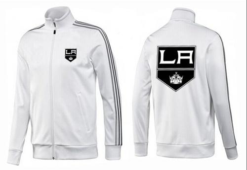 NHL Los Angeles Kings Zip Jackets White-2 NHL Los Angeles Kings Zip Jackets White-2