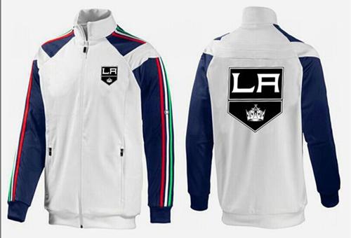 NHL Los Angeles Kings Zip Jackets White-3 NHL Los Angeles Kings Zip Jackets White-3