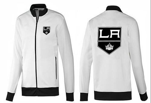 NHL Los Angeles Kings Zip Jackets White-1 NHL Los Angeles Kings Zip Jackets White-1