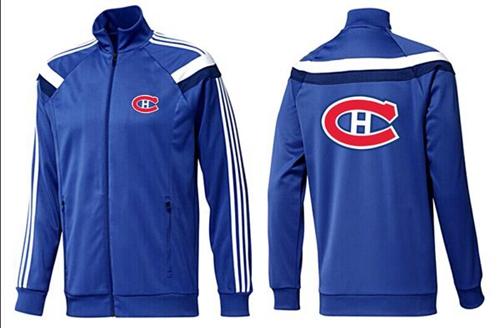 NHL Montreal Canadiens Zip Jackets Blue-4 NHL Montreal Canadiens Zip Jackets Blue-4
