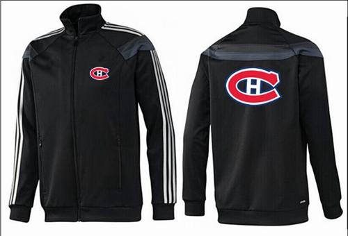 NHL Montreal Canadiens Zip Jackets Black-3 NHL Montreal Canadiens Zip Jackets Black-3