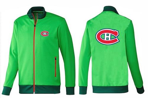NHL Montreal Canadiens Zip Jackets Green-1 NHL Montreal Canadiens Zip Jackets Green-1