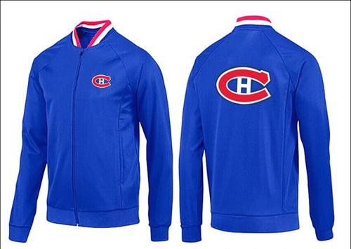 NHL Montreal Canadiens Zip Jackets Blue-1 NHL Montreal Canadiens Zip Jackets Blue-1