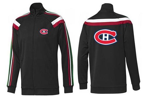NHL Montreal Canadiens Zip Jackets Black-2 NHL Montreal Canadiens Zip Jackets Black-2