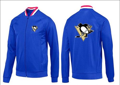 NHL Pittsburgh Penguins Zip Jackets Blue-1 NHL Pittsburgh Penguins Zip Jackets Blue-1