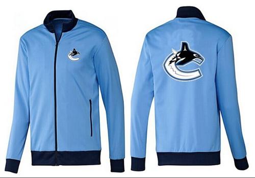 NHL Vancouver Canucks Zip Jackets Light Blue NHL Vancouver Canucks Zip Jackets Light Blue