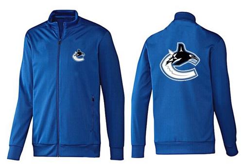 NHL Vancouver Canucks Zip Jackets Blue-1 NHL Vancouver Canucks Zip Jackets Blue-1