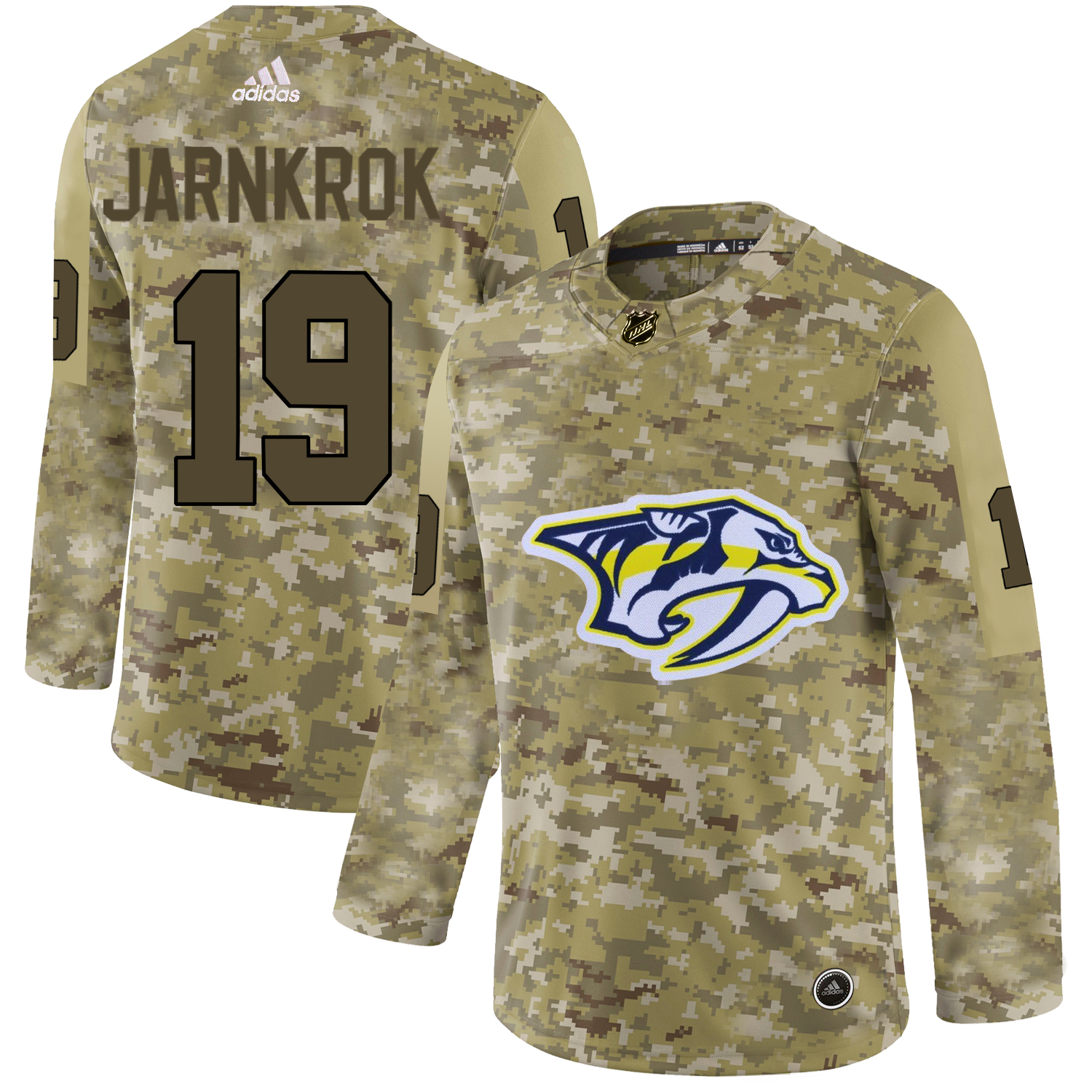 Adidas Predators #19 Calle Jarnkrok Camo Authentic Stitched NHL Jersey Adidas Predators #19 Calle Jarnkrok Camo Authentic Stitched NHL Jersey