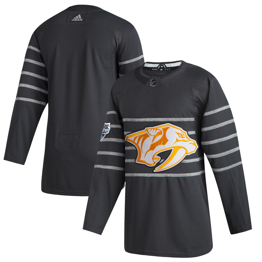 Men's Nashville Predators Adidas Gray 2020 NHL All-Star Game Authentic Jersey Men's Nashville Predators Adidas Gray 2020 NHL All-Star Game Authentic Jersey