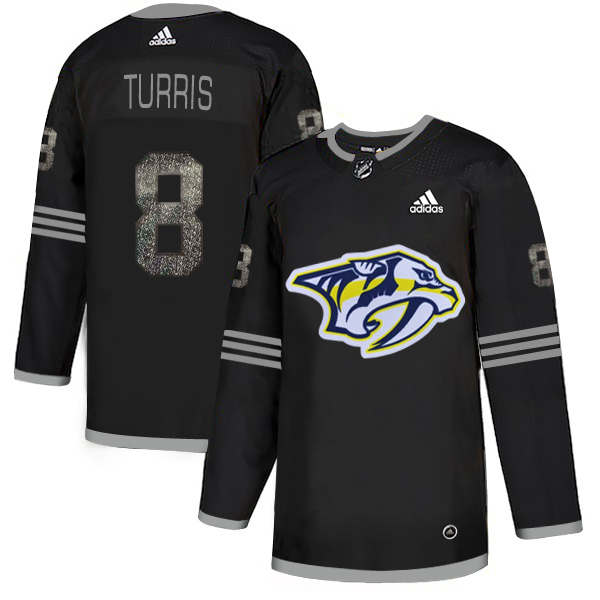 Adidas Predators #8 Kyle Turris Black Authentic Classic Stitched NHL Jersey Adidas Predators #8 Kyle Turris Black Authentic Classic Stitched NHL Jersey