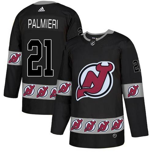 Adidas Devils #21 Kyle Palmieri Black Authentic Team Logo Fashion Stitched NHL Jersey Adidas Devils #21 Kyle Palmieri Black Authentic Team Logo Fashion Stitched NHL Jersey