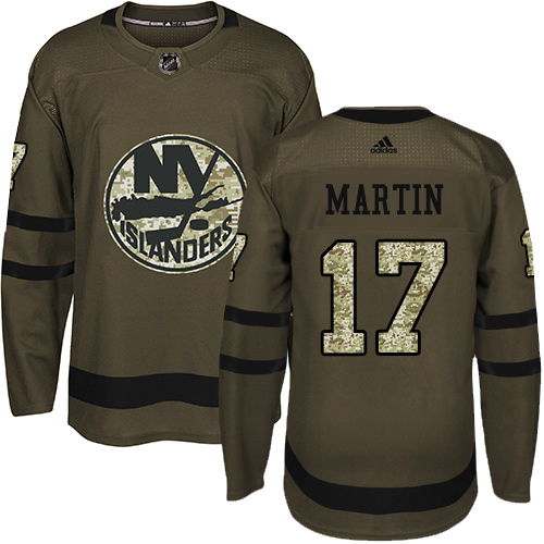 Adidas Islanders #17 Matt Martin Green Salute to Service Stitched NHL Jersey Adidas Islanders #17 Matt Martin Green Salute to Service Stitched NHL Jersey