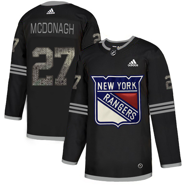 Adidas Rangers #27 Ryan McDonagh Black Authentic Classic Stitched NHL Jersey Adidas Rangers #27 Ryan McDonagh Black Authentic Classic Stitched NHL Jersey