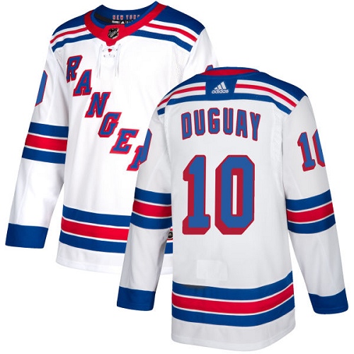 Adidas Rangers #10 Ron Duguay White Away Authentic Stitched NHL Jersey Adidas Rangers #10 Ron Duguay White Away Authentic Stitched NHL Jersey