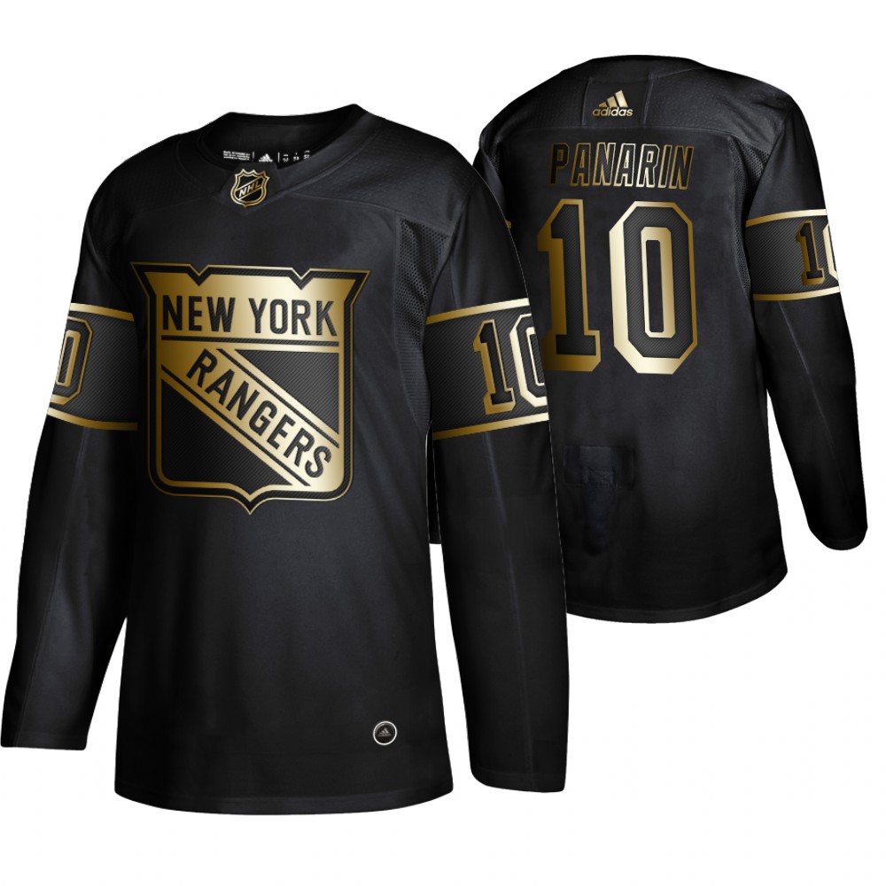 Adidas Rangers #10 Artemi Panarin Men's 2019 Black Golden Edition Authentic Stitched NHL Jersey Adidas Rangers #10 Artemi Panarin Men's 2019 Black Golden Edition Authentic Stitched NHL Jersey
