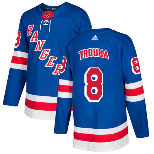 Adidas Rangers #8 Jacob Trouba Royal Blue Home Authentic Stitched NHL Jersey Adidas Rangers #8 Jacob Trouba Royal Blue Home Authentic Stitched NHL Jersey
