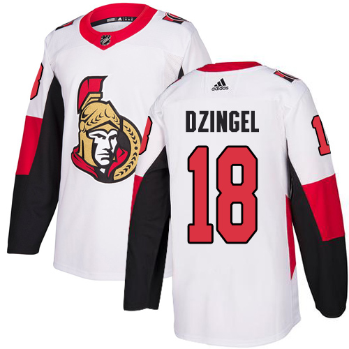 Adidas Senators #18 Ryan Dzingel White Road Authentic Stitched NHL Jersey Adidas Senators #18 Ryan Dzingel White Road Authentic Stitched NHL Jersey
