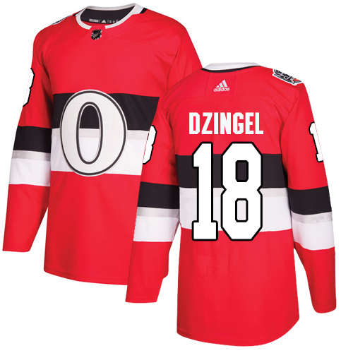 Adidas Senators #18 Ryan Dzingel Red Authentic 2017 100 Classic Stitched NHL Jersey Adidas Senators #18 Ryan Dzingel Red Authentic 2017 100 Classic Stitched NHL Jersey