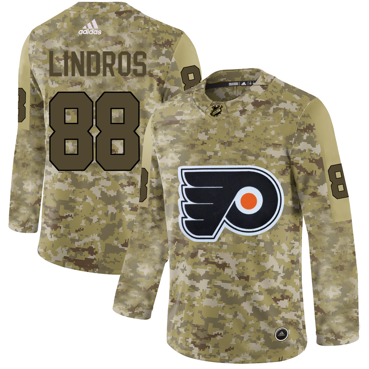 Adidas Flyers #88 Eric Lindros Camo Authentic Stitched NHL Jersey Adidas Flyers #88 Eric Lindros Camo Authentic Stitched NHL Jersey