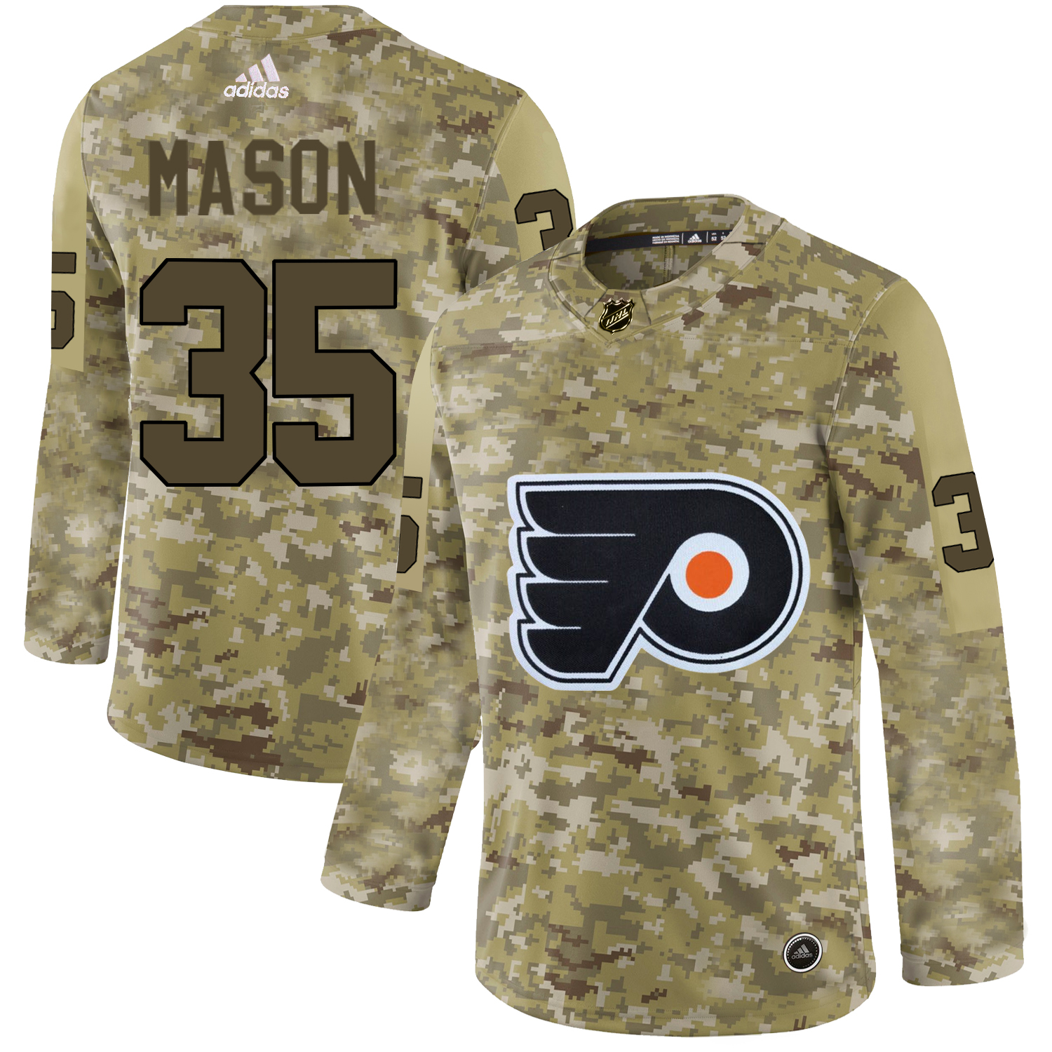 Adidas Flyers #35 Steve Mason Camo Authentic Stitched NHL Jersey Adidas Flyers #35 Steve Mason Camo Authentic Stitched NHL Jersey