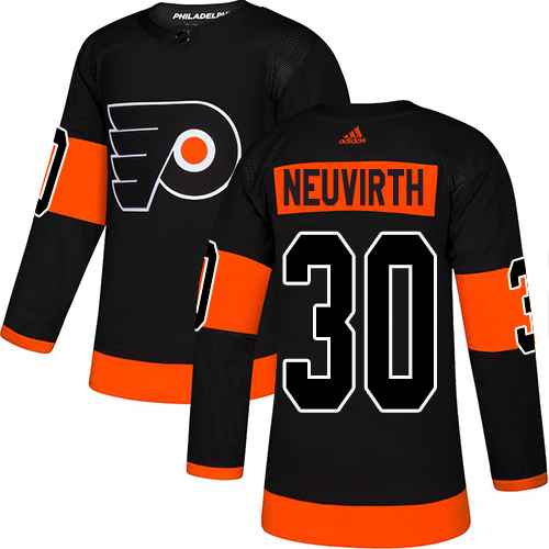 Adidas Flyers #30 Michal Neuvirth Black Alternate Authentic Stitched NHL Jersey Adidas Flyers #30 Michal Neuvirth Black Alternate Authentic Stitched NHL Jersey