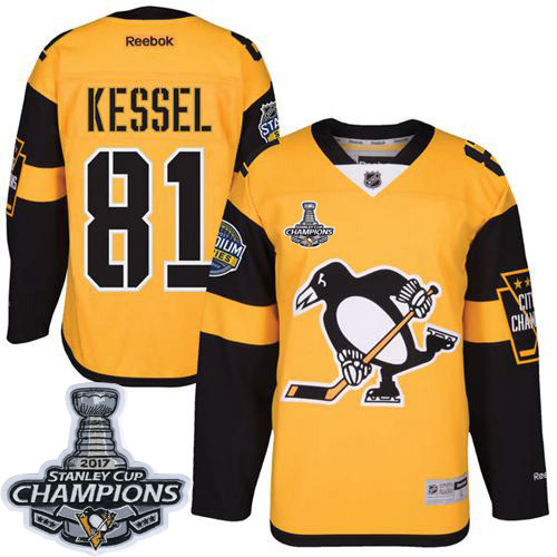 Penguins #81 Phil Kessel Gold 2017 Stadium Series Stanley Cup Finals Champions Stitched NHL Jersey Penguins #81 Phil Kessel Gold 2017 Stadium Series Stanley Cup Finals Champions Stitched NHL Jersey