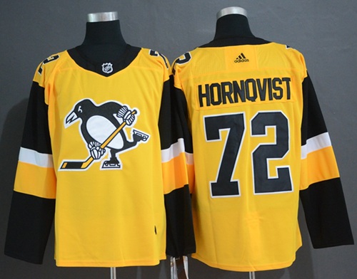 Adidas Penguins #72 Patric Hornqvist Gold Alternate Authentic Stitched NHL Jersey Adidas Penguins #72 Patric Hornqvist Gold Alternate Authentic Stitched NHL Jersey