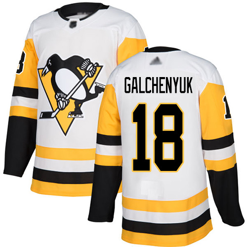 Adidas Penguins #18 Alex Galchenyuk White Road Authentic Stitched NHL Jersey Adidas Penguins #18 Alex Galchenyuk White Road Authentic Stitched NHL Jersey