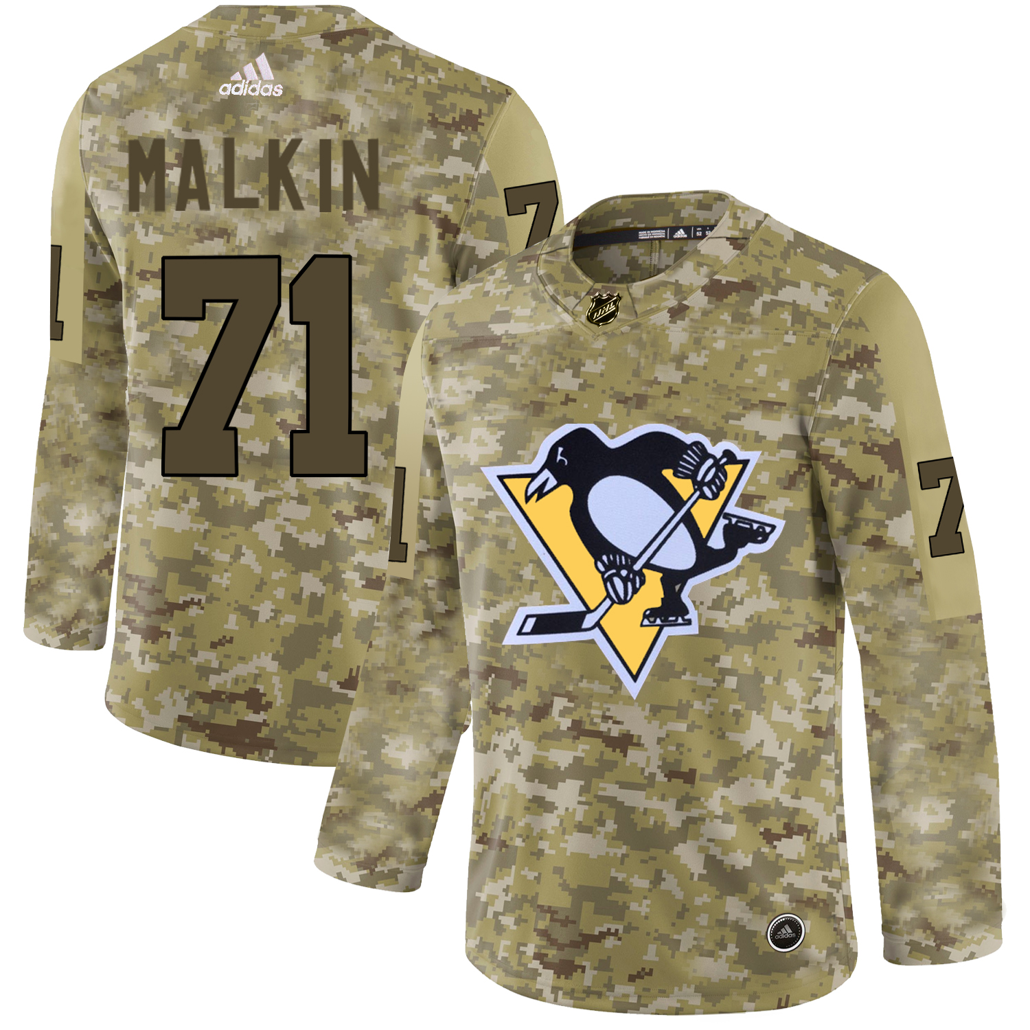 Adidas Penguins #71 Evgeni Malkin Camo Authentic Stitched NHL Jersey Adidas Penguins #71 Evgeni Malkin Camo Authentic Stitched NHL Jersey