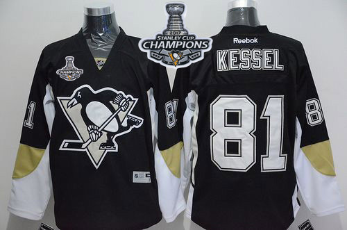Penguins #81 Phil Kessel Black Home 2017 Stanley Cup Finals Champions Stitched NHL Jersey Penguins #81 Phil Kessel Black Home 2017 Stanley Cup Finals Champions Stitched NHL Jersey