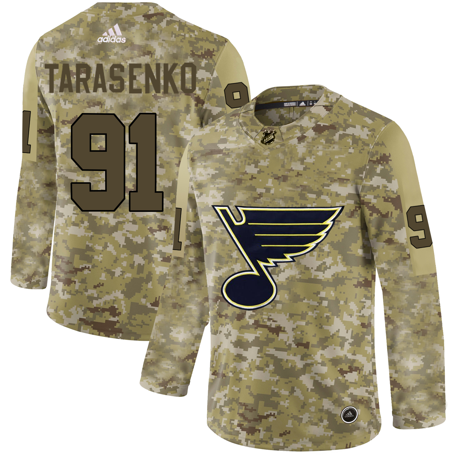 Adidas Blues #91 Vladimir Tarasenko Camo Authentic Stitched NHL Jersey Adidas Blues #91 Vladimir Tarasenko Camo Authentic Stitched NHL Jersey