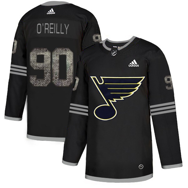 Adidas Blues #90 Ryan O'Reilly Black Authentic Classic Stitched NHL Jersey Adidas Blues #90 Ryan O'Reilly Black Authentic Classic Stitched NHL Jersey