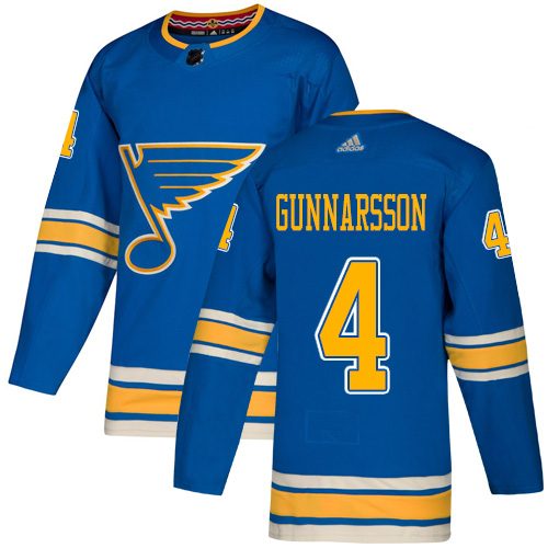 Adidas Blues #4 Carl Gunnarsson Light Blue Alternate Authentic Stitched NHL Jersey Adidas Blues #4 Carl Gunnarsson Light Blue Alternate Authentic Stitched NHL Jersey